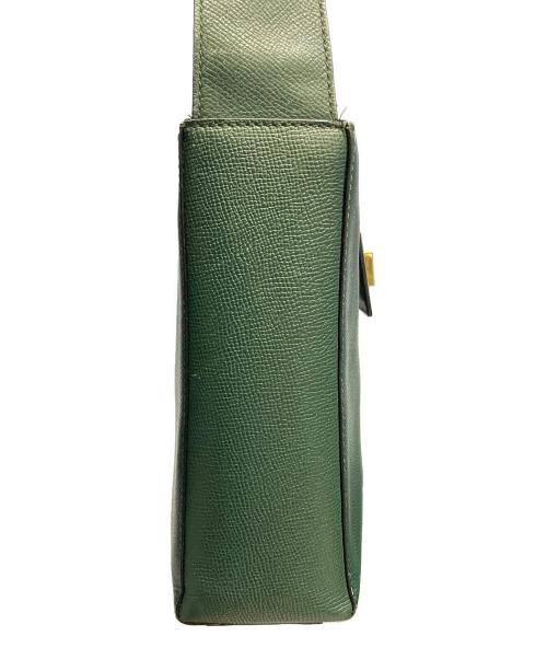 CELINE（セリーヌ）CELINE (セリーヌ) セミショルダーバッグ グリーンの古着・服飾アイテム