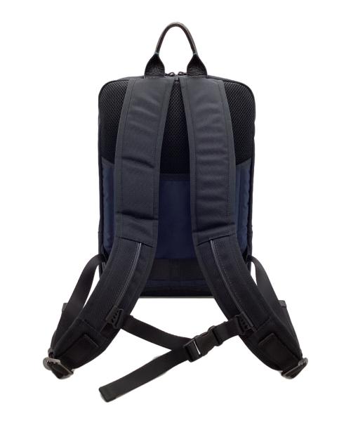 LANVIN en Bleu（ランバンオンブルー）LANVIN en Bleu (ランバンオンブルー) フェリックス バックパック ブラック×ネイビーの古着・服飾アイテム