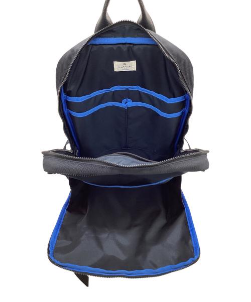 LANVIN en Bleu（ランバンオンブルー）LANVIN en Bleu (ランバンオンブルー) フェリックス バックパック ブラック×ネイビーの古着・服飾アイテム