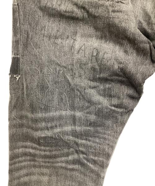 POLO RALPH LAUREN（ポロ・ラルフローレン）POLO RALPH LAUREN (ポロ・ラルフローレン) パッチワークデニム ブラック サイズ:38の古着・服飾アイテム