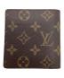 LOUIS VUITTON (ルイ ヴィトン) モノグラム ポルト ビエ・6カルト クレディ 2つ折り財布：25000円