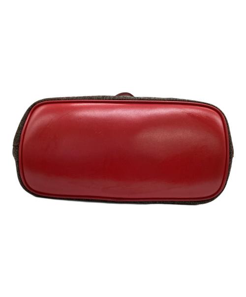 GIVENCHY（ジバンシィ）GIVENCHY (ジバンシィ) トートバッグ ブラウン×レッドの古着・服飾アイテム