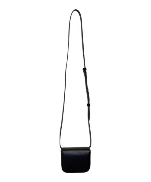 CELINE（セリーヌ）CELINE (セリーヌ) ミニクロード/シャイニーカーフスキン ブラックの古着・服飾アイテム
