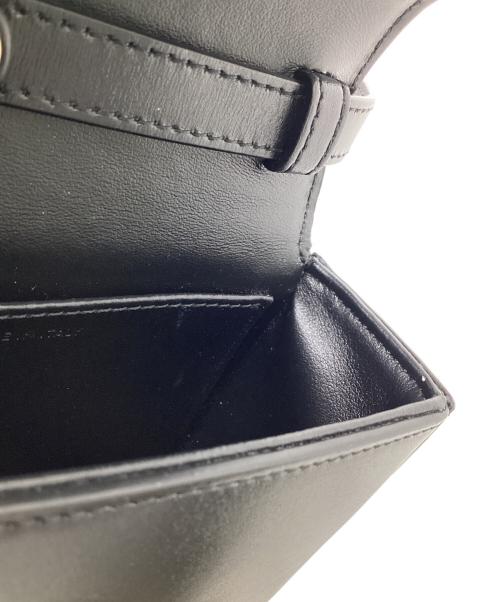 CELINE（セリーヌ）CELINE (セリーヌ) ミニクロード/シャイニーカーフスキン ブラックの古着・服飾アイテム