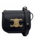 CELINE（セリーヌ）の古着「ミニクロード/シャイニーカーフスキン」｜ブラック