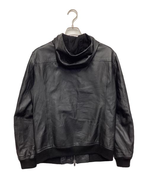 theory（セオリー）theory (セオリー) ジップパーカー ブラック サイズ:Mの古着・服飾アイテム