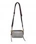 MARC JACOBS (マーク ジェイコブス) THE SNAPSHOT CAMERA BAG（ザ スナップ ショット カメラ バッグ） シルバー×レッド：9000円