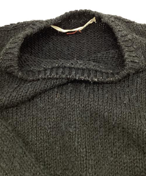 COMME des GARCONS（コムデギャルソン）COMME des GARCONS (コムデギャルソン) ニット ブラック サイズ:FREEの古着・服飾アイテム