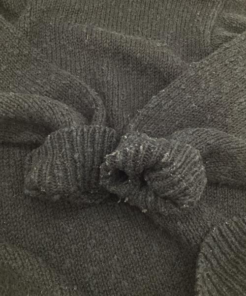 COMME des GARCONS（コムデギャルソン）COMME des GARCONS (コムデギャルソン) ニット ブラック サイズ:FREEの古着・服飾アイテム