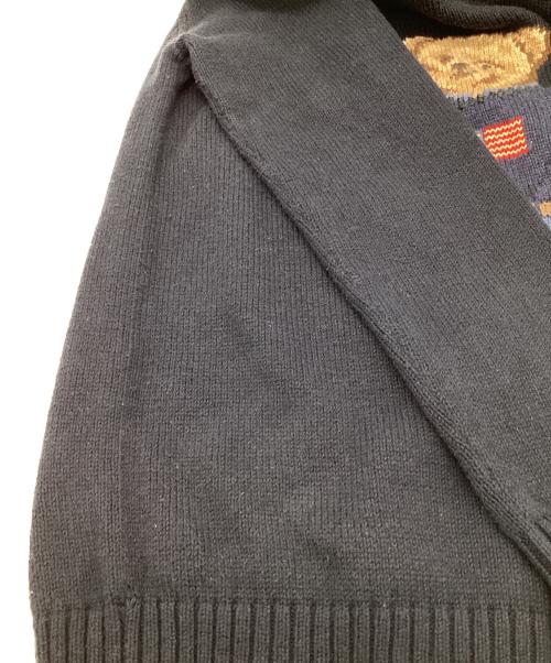 POLO RALPH LAUREN（ポロ・ラルフローレン）POLO RALPH LAUREN (ポロ・ラルフローレン) ポロベア コットン ニット ネイビー サイズ:ボーイズXL(18-20）の古着・服飾アイテム