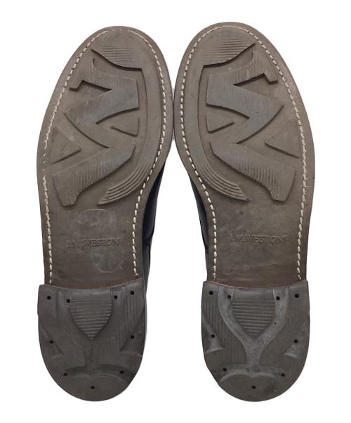 J.M.WESTON（ジェイエムウエストン）J.M.WESTON (ジェイエムウエストン) 641 GOLF OXFORD（ゴルフ オックスフォード） Uチップシューズ ブラック サイズ:7 Dの古着・服飾アイテム