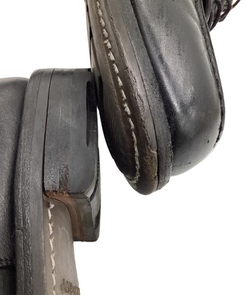 J.M.WESTON（ジェイエムウエストン）J.M.WESTON (ジェイエムウエストン) 641 GOLF OXFORD（ゴルフ オックスフォード） Uチップシューズ ブラック サイズ:7 Dの古着・服飾アイテム