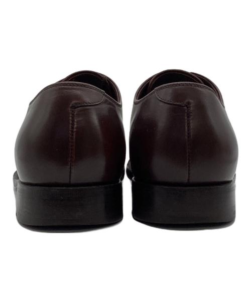 PRADA（プラダ）PRADA (プラダ) プレーントゥシューズ ブラウン サイズ:7 1/2の古着・服飾アイテム