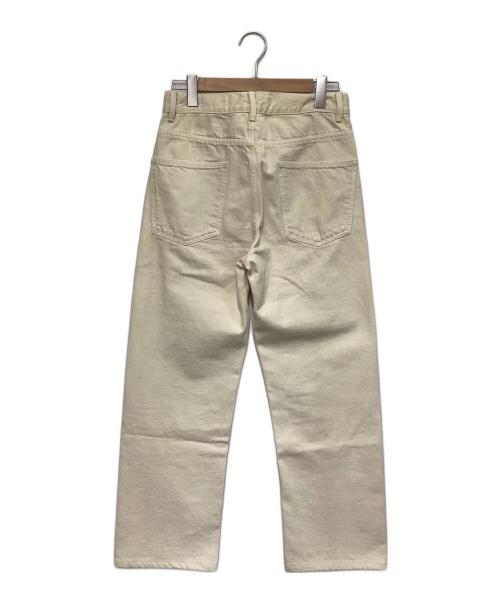 LEMAIRE（ルメール）LEMAIRE (ルメール) SEAMLESS JEANS（シームレス ジーンズ） アイボリー サイズ:44の古着・服飾アイテム