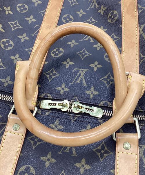 LOUIS VUITTON（ルイ ヴィトン）LOUIS VUITTON (ルイ ヴィトン) モノグラム キーポル55 トラベルバッグ ブラウンの古着・服飾アイテム