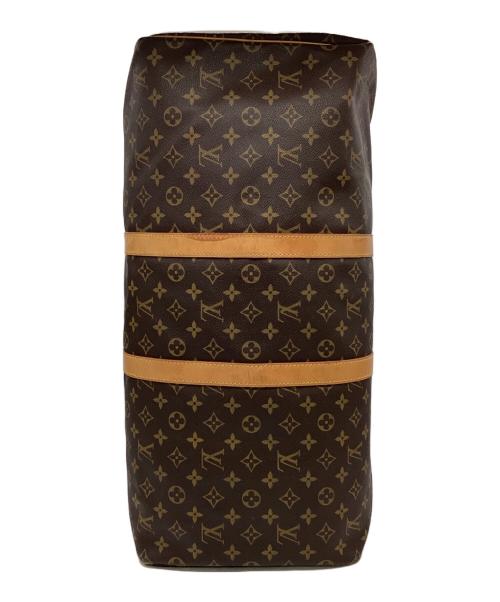 LOUIS VUITTON（ルイ ヴィトン）LOUIS VUITTON (ルイ ヴィトン) モノグラム キーポル55 トラベルバッグ ブラウンの古着・服飾アイテム