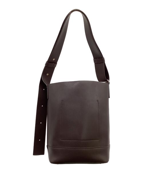 &MyuQ（アンドミューク）&MyuQ (アンドミューク) juno（ジュノ）トートバッグ ブラウンの古着・服飾アイテム