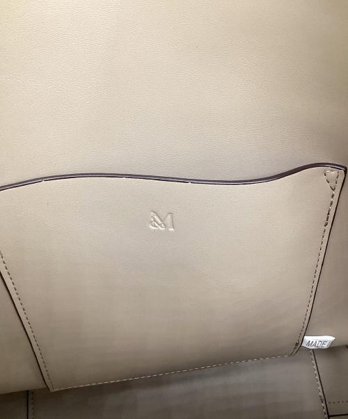 &MyuQ（アンドミューク）&MyuQ (アンドミューク) juno（ジュノ）トートバッグ ブラウンの古着・服飾アイテム