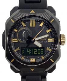 CASIO（カシオ）の古着「PRO TREK Climer Line（プロトレック クライマーライン）PRW-6900ZE リストウォッチ」｜ゴールド