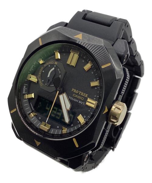 CASIO（カシオ）CASIO (カシオ) PRO TREK Climer Line（プロトレック クライマーライン）PRW-6900ZE リストウォッチ ゴールドの古着・服飾アイテム