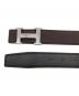 HERMES (エルメス) Hバックルベルト ブラック×ブラウン サイズ:85：52000円