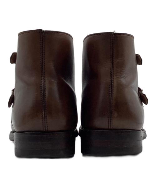 Crockett & Jones（クロケット＆ジョーンズ）Crockett & Jones (クロケット＆ジョーンズ) CAMBERLEY（キャンベリー）ダブルモンクシューズ ブラウン サイズ:8Eの古着・服飾アイテム