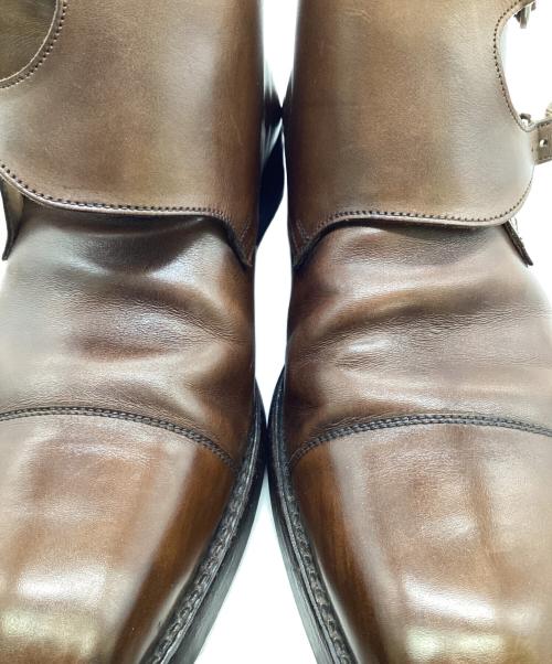 Crockett & Jones（クロケット＆ジョーンズ）Crockett & Jones (クロケット＆ジョーンズ) CAMBERLEY（キャンベリー）ダブルモンクシューズ ブラウン サイズ:8Eの古着・服飾アイテム