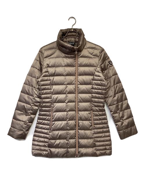 EA7 EMPORIO ARMANI（EA7 エンポリオアルマーニ）EA7 EMPORIO ARMANI (EA7 エンポリオアルマーニ) ダウンジャケット ブラウン サイズ:XLの古着・服飾アイテム