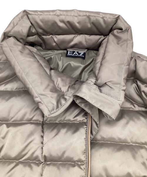 EA7 EMPORIO ARMANI（EA7 エンポリオアルマーニ）EA7 EMPORIO ARMANI (EA7 エンポリオアルマーニ) ダウンジャケット ブラウン サイズ:XLの古着・服飾アイテム