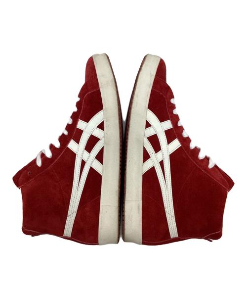 Onitsuka Tiger（オニツカタイガー）Onitsuka Tiger (オニツカタイガー) FABRE HI NM（ファブレ ハイ ニッポン メイド）ハイカットスニーカー レッド サイズ:26.5㎝の古着・服飾アイテム