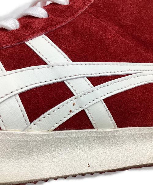 Onitsuka Tiger（オニツカタイガー）Onitsuka Tiger (オニツカタイガー) FABRE HI NM（ファブレ ハイ ニッポン メイド）ハイカットスニーカー レッド サイズ:26.5㎝の古着・服飾アイテム
