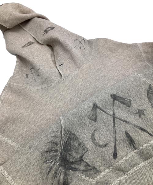 POLO RALPH LAUREN（ポロ・ラルフローレン）POLO RALPH LAUREN (ポロ・ラルフローレン) プルオーバーパーカー ベージュ サイズ:Lの古着・服飾アイテム