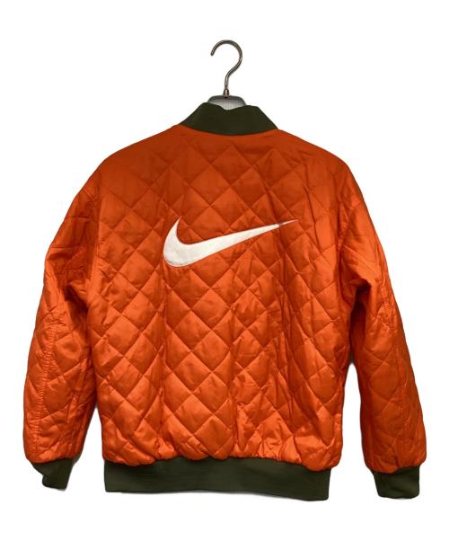 NIKE（ナイキ）NIKE (ナイキ) ウィメンズ NSW NIKE VRSTY ボンバー ジャケット オリーブ サイズ:Mの古着・服飾アイテム