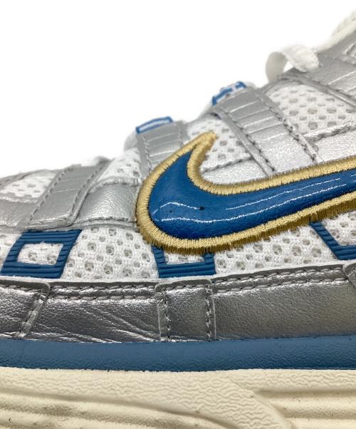 NIKE（ナイキ）NIKE (ナイキ) P-6000 “White/Aegean Storm（ホワイト/エーゲストーム）” ブルー×ホワイト サイズ:28cmの古着・服飾アイテム