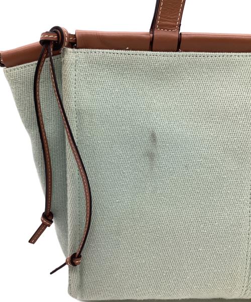 LOEWE（ロエベ）LOEWE (ロエベ) クッショントート スモール グリーンの古着・服飾アイテム