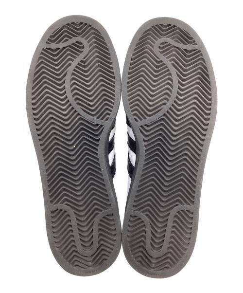 adidas（アディダス）adidas (アディダス) SUPERSTAR II（スーパースター Ⅱ）スニーカー ブラック×ホワイト サイズ:26.5㎝の古着・服飾アイテム