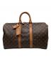 LOUIS VUITTON（ルイ ヴィトン）の古着「モノグラム キーポル45 トラベルバッグ」｜ブラウン