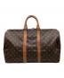LOUIS VUITTON (ルイ ヴィトン) モノグラム キーポル45 トラベルバッグ ブラウン：35000円