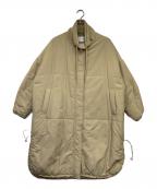 EN NEUMEエン ノイム）の古着「2Way Formed Padded Coat（2ウェイ フォームド パデッド コート）」｜カーキ