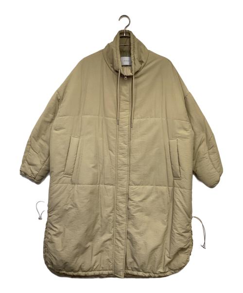 EN NEUME（エン ノイム）EN NEUME (エン ノイム) 2Way Formed Padded Coat（2ウェイ フォームド パデッド コート） カーキ サイズ:Fの古着・服飾アイテム