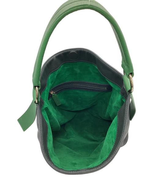 HINC NUNC（ヒンクヌンク）HINC NUNC (ヒンクヌンク) ワンショルダーバッグ グリーンの古着・服飾アイテム