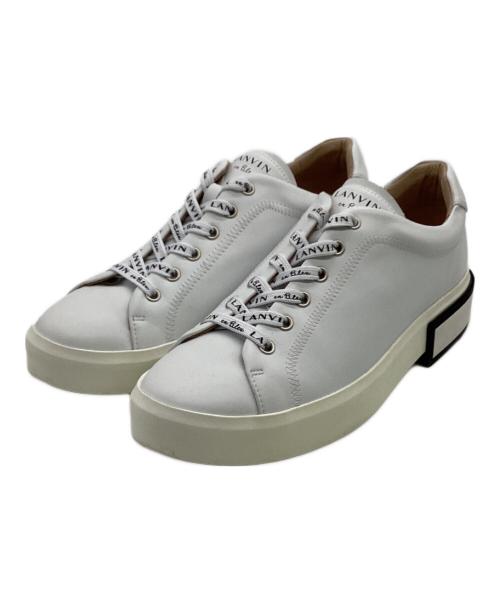 LANVIN en Bleu（ランバンオンブルー）LANVIN en Bleu (ランバンオンブルー) スニーカー ホワイト サイズ:25cmの古着・服飾アイテム