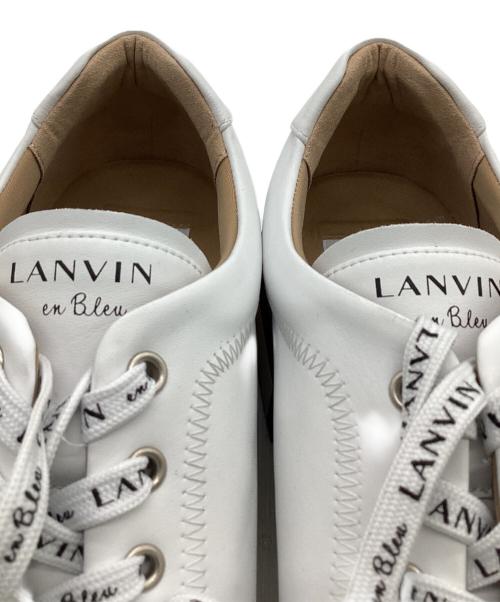 LANVIN en Bleu（ランバンオンブルー）LANVIN en Bleu (ランバンオンブルー) スニーカー ホワイト サイズ:25cmの古着・服飾アイテム