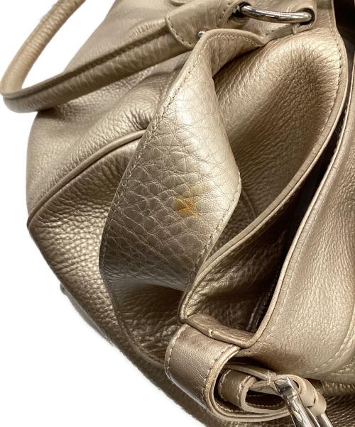 Salvatore Ferragamo（サルヴァトーレ フェラガモ）Salvatore Ferragamo (サルヴァトーレ フェラガモ) マリッサ ガンチーニ トートバッグ ゴールドの古着・服飾アイテム