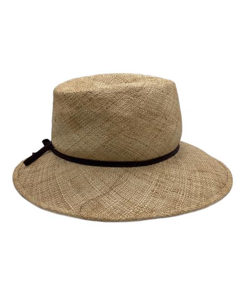 BERRETTA（ベルレッタ）BERRETTA (ベルレッタ) ストローハット ナチュラルの古着・服飾アイテム