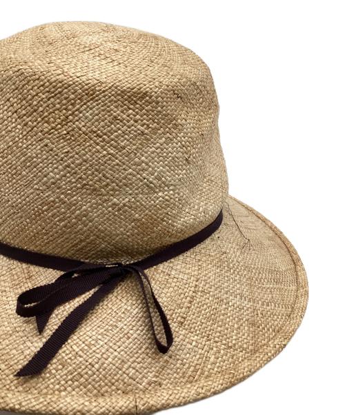 BERRETTA（ベルレッタ）BERRETTA (ベルレッタ) ストローハット ナチュラルの古着・服飾アイテム