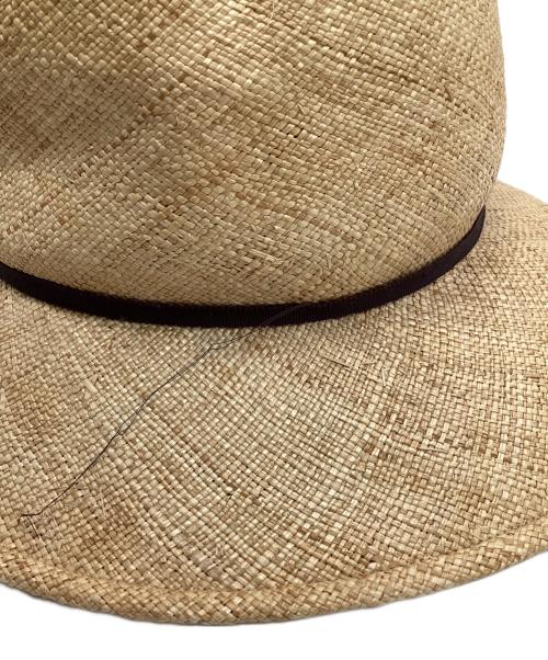 BERRETTA（ベルレッタ）BERRETTA (ベルレッタ) ストローハット ナチュラルの古着・服飾アイテム