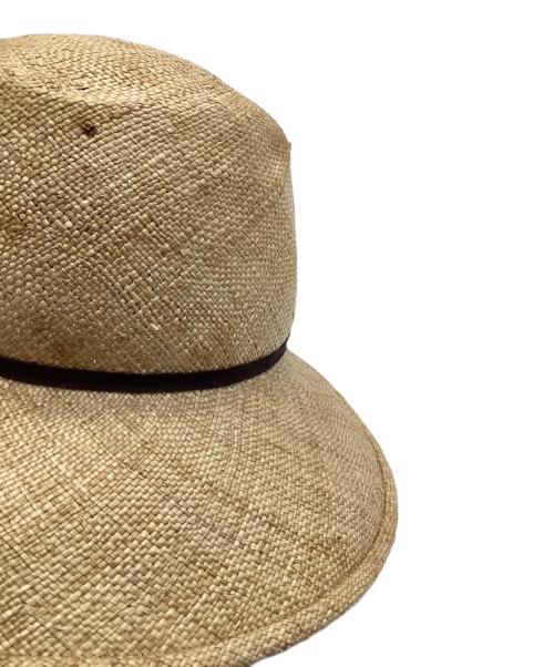 BERRETTA（ベルレッタ）BERRETTA (ベルレッタ) ストローハット ナチュラルの古着・服飾アイテム