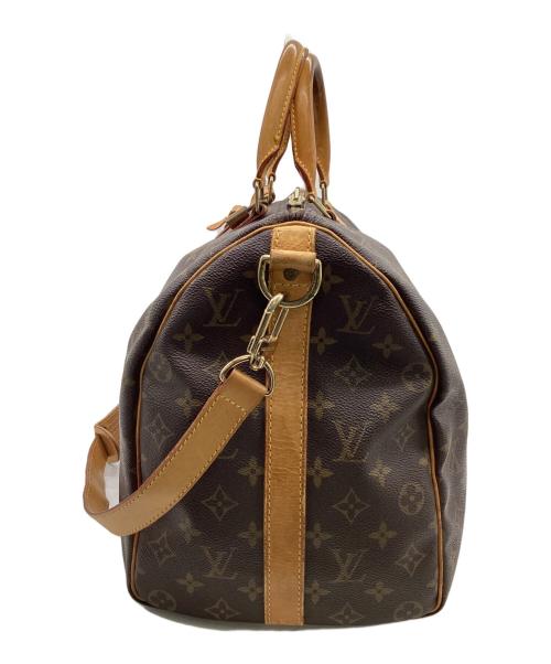 LOUIS VUITTON（ルイ ヴィトン）LOUIS VUITTON (ルイ ヴィトン) モノグラム キーポル・バンドリエール45 ボストンバッグ ブラウンの古着・服飾アイテム