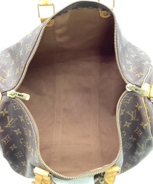 LOUIS VUITTON（ルイ ヴィトン）LOUIS VUITTON (ルイ ヴィトン) モノグラム キーポル・バンドリエール45 ボストンバッグ ブラウンの古着・服飾アイテム